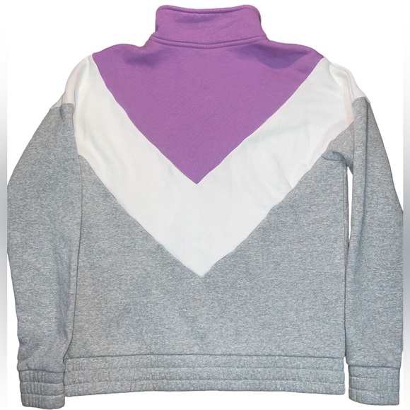 Fila Old School Style Qrt Zip color block sweatshirt - Picture 2 of 8